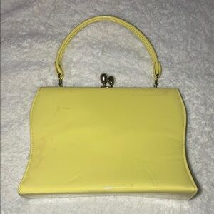 Elegant Yellow Handbag